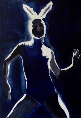 Dancer, Acrylic on canvas, 710x101.5mm, 2016